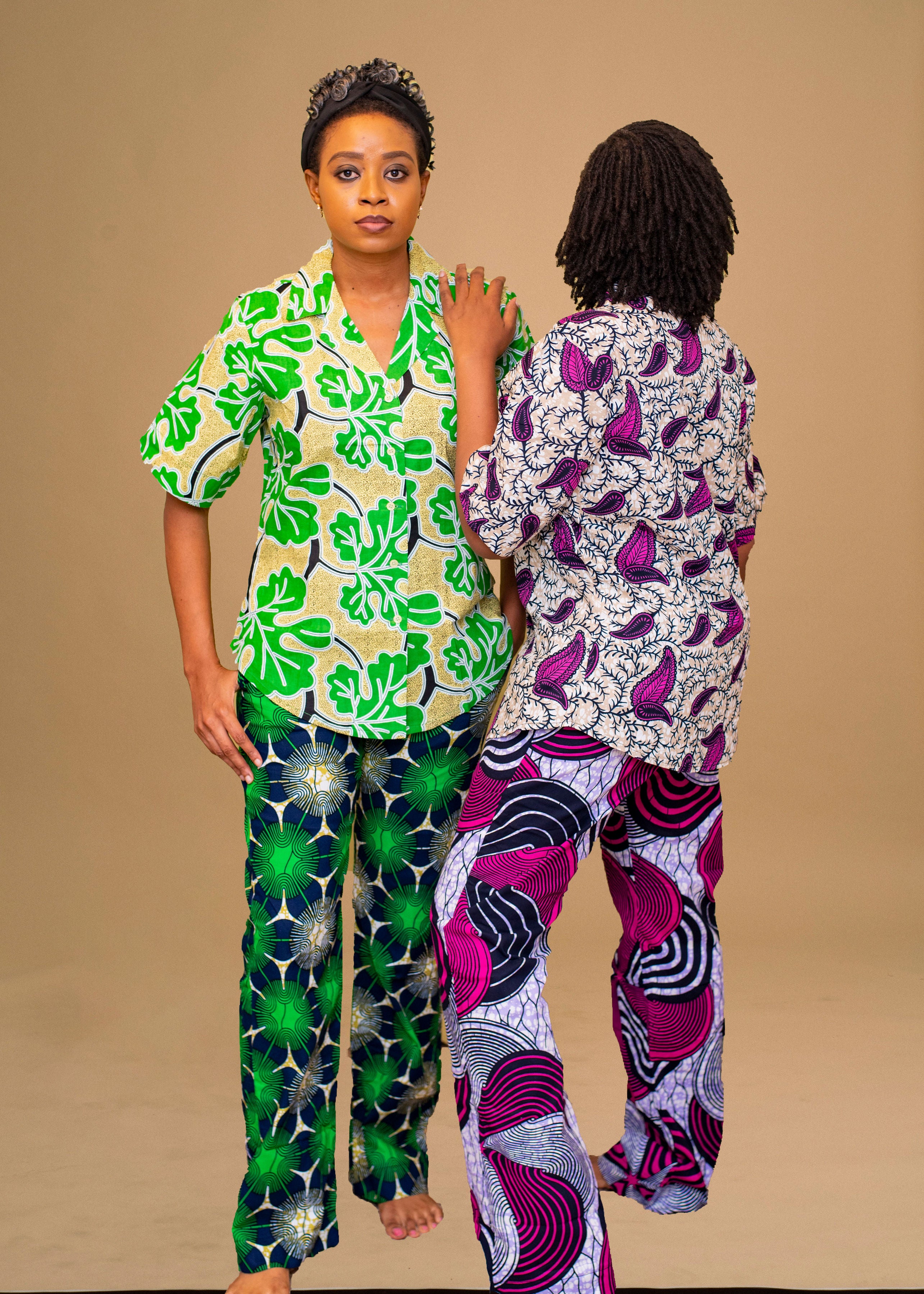 AFRICAN PRINT PANT SET