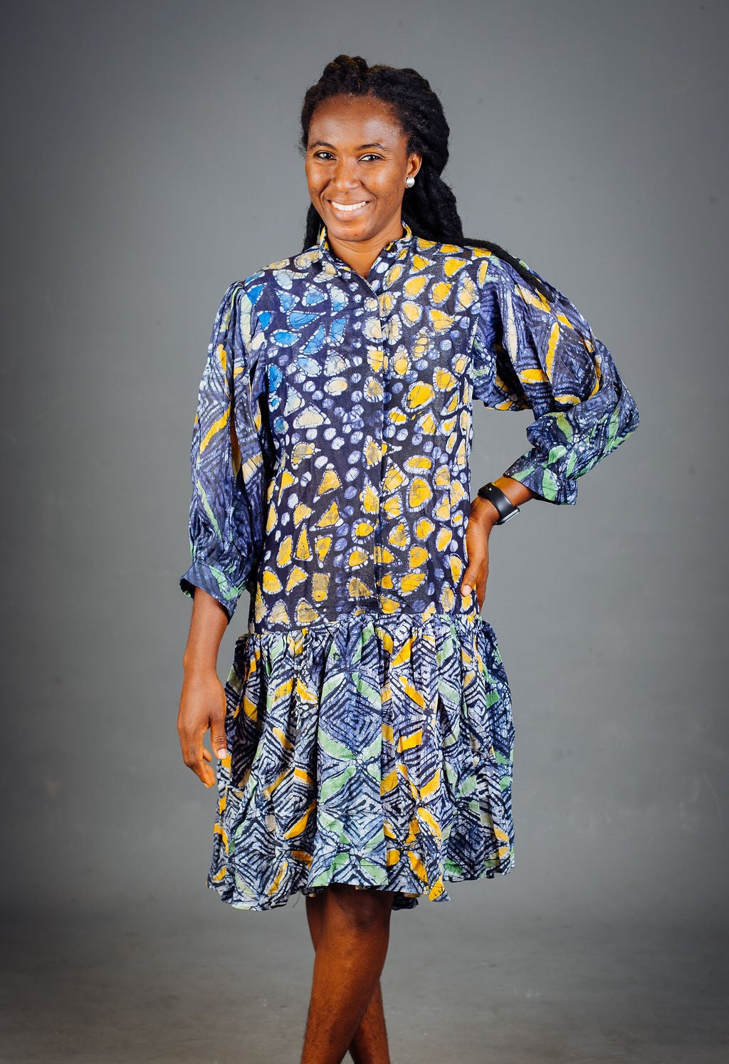 ASA AFRICAN PRINT DRESS
