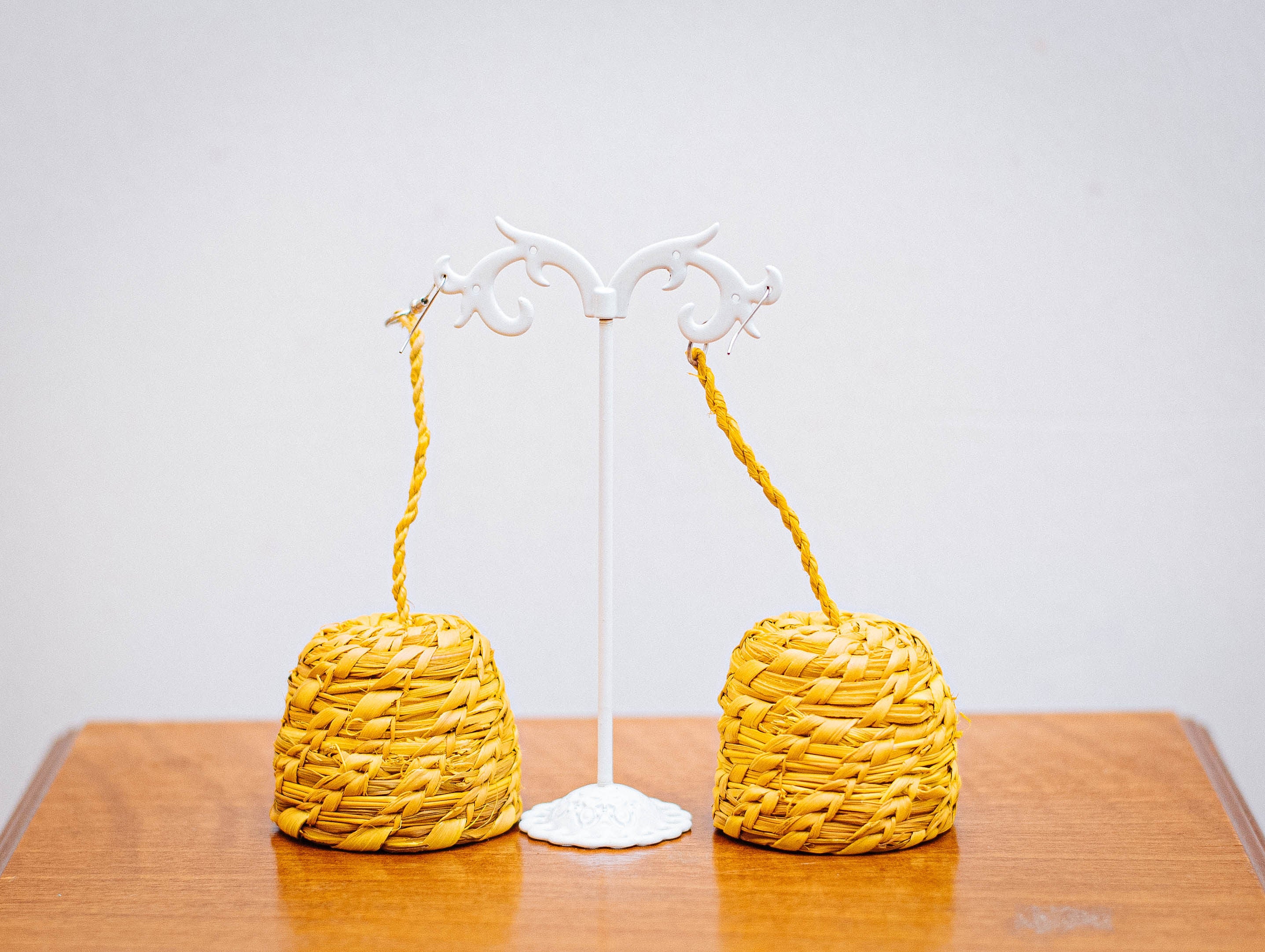 IJEOMA RAFFIA EAR RINGS