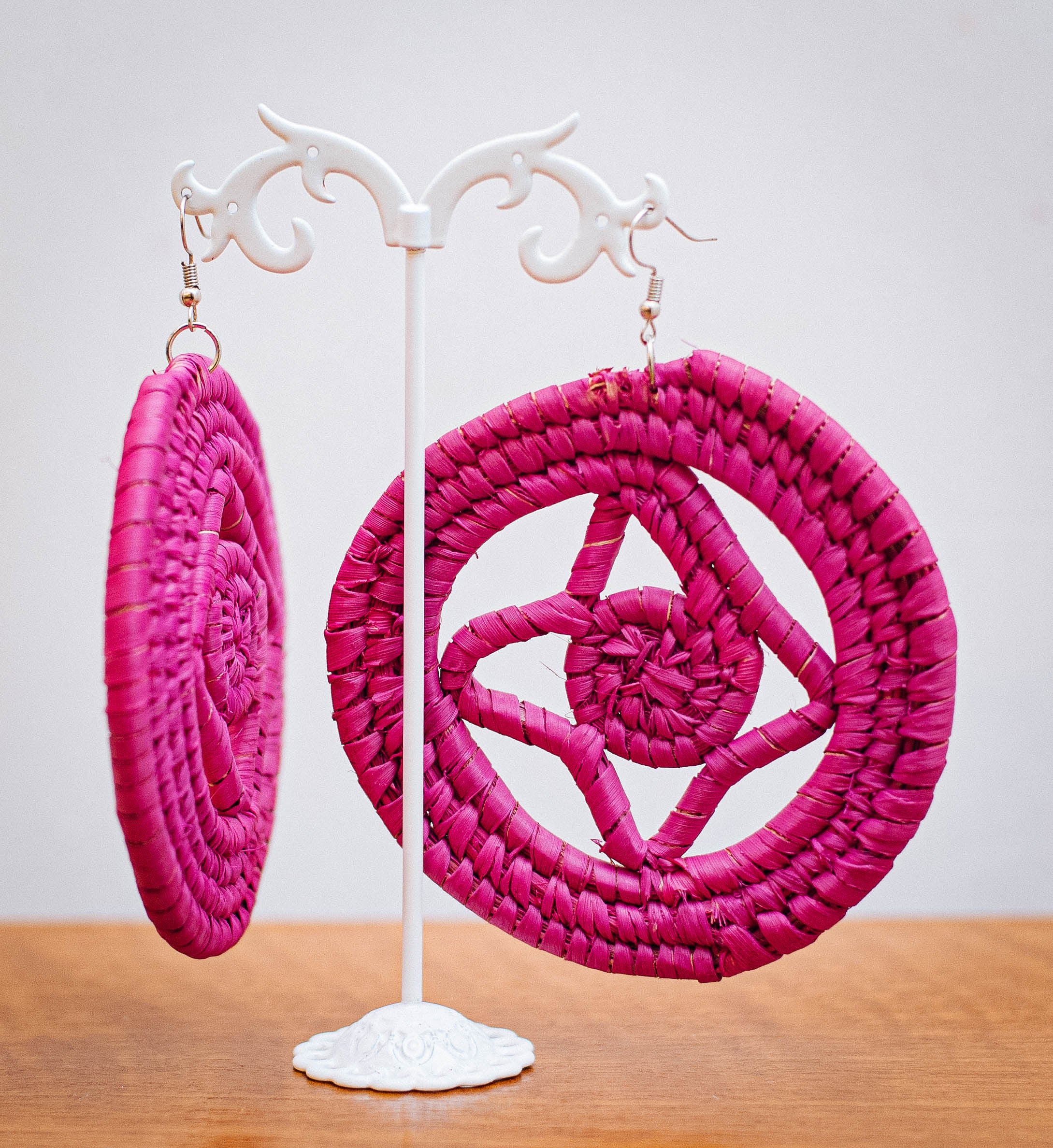 OTITO RAFFIA EAR RINGS