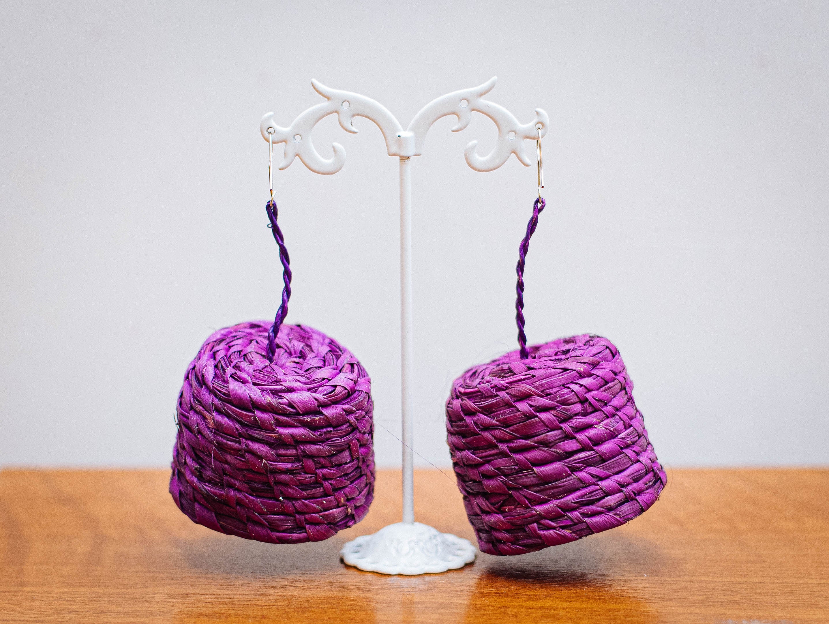 IJEOMA RAFFIA EAR RINGS