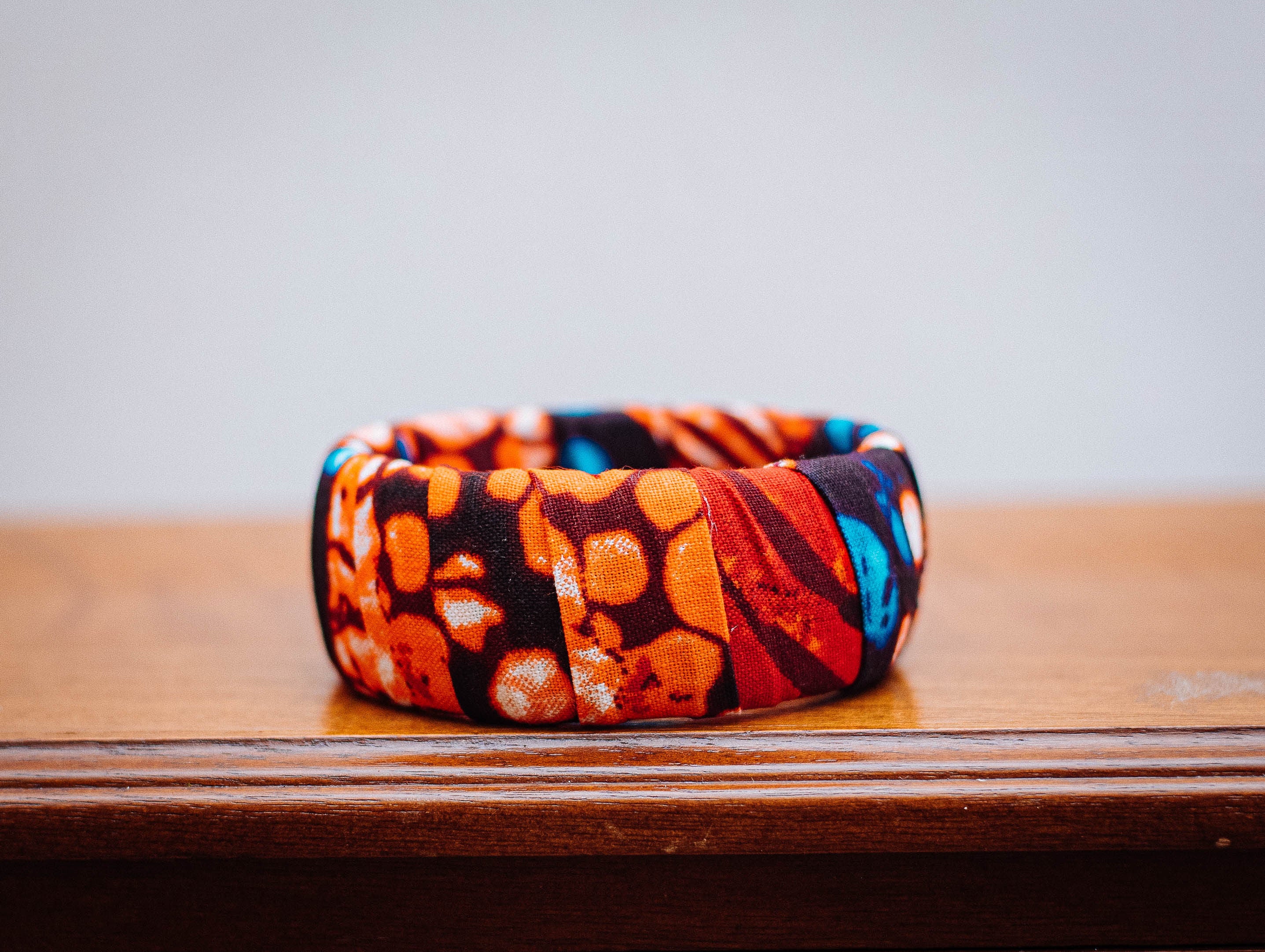 ANKARA PRINT SINGLE BRACELET