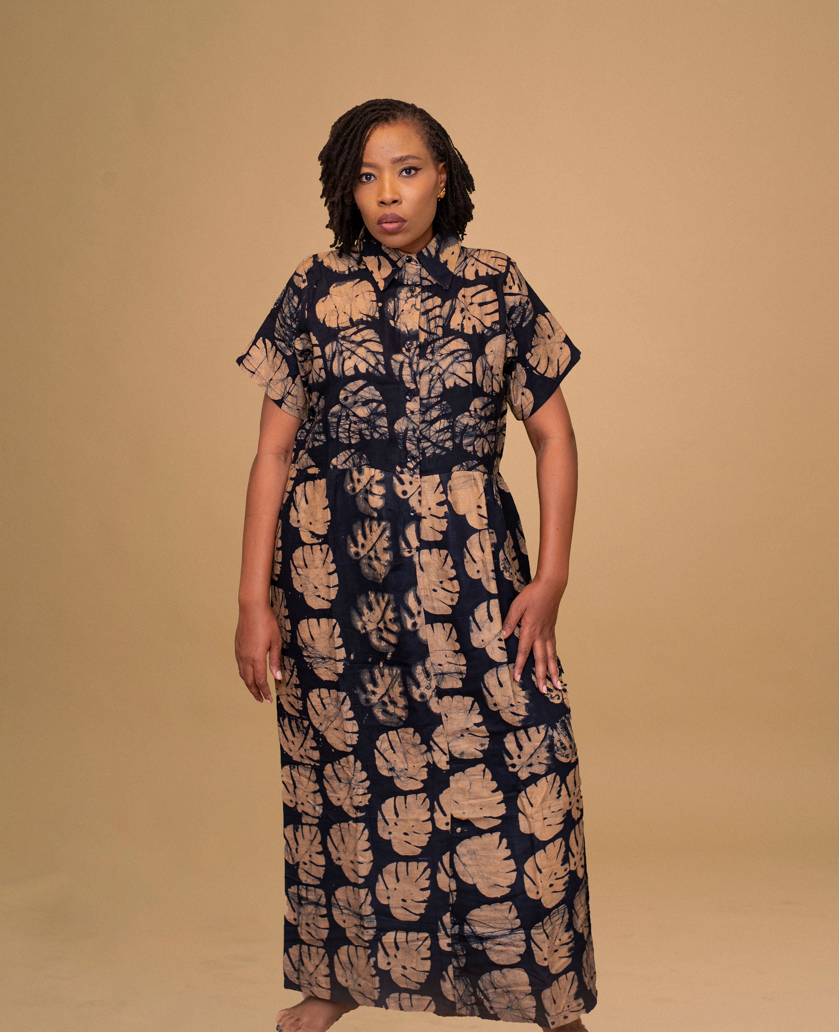 UGONMA AFRICAN PRINT DRESS