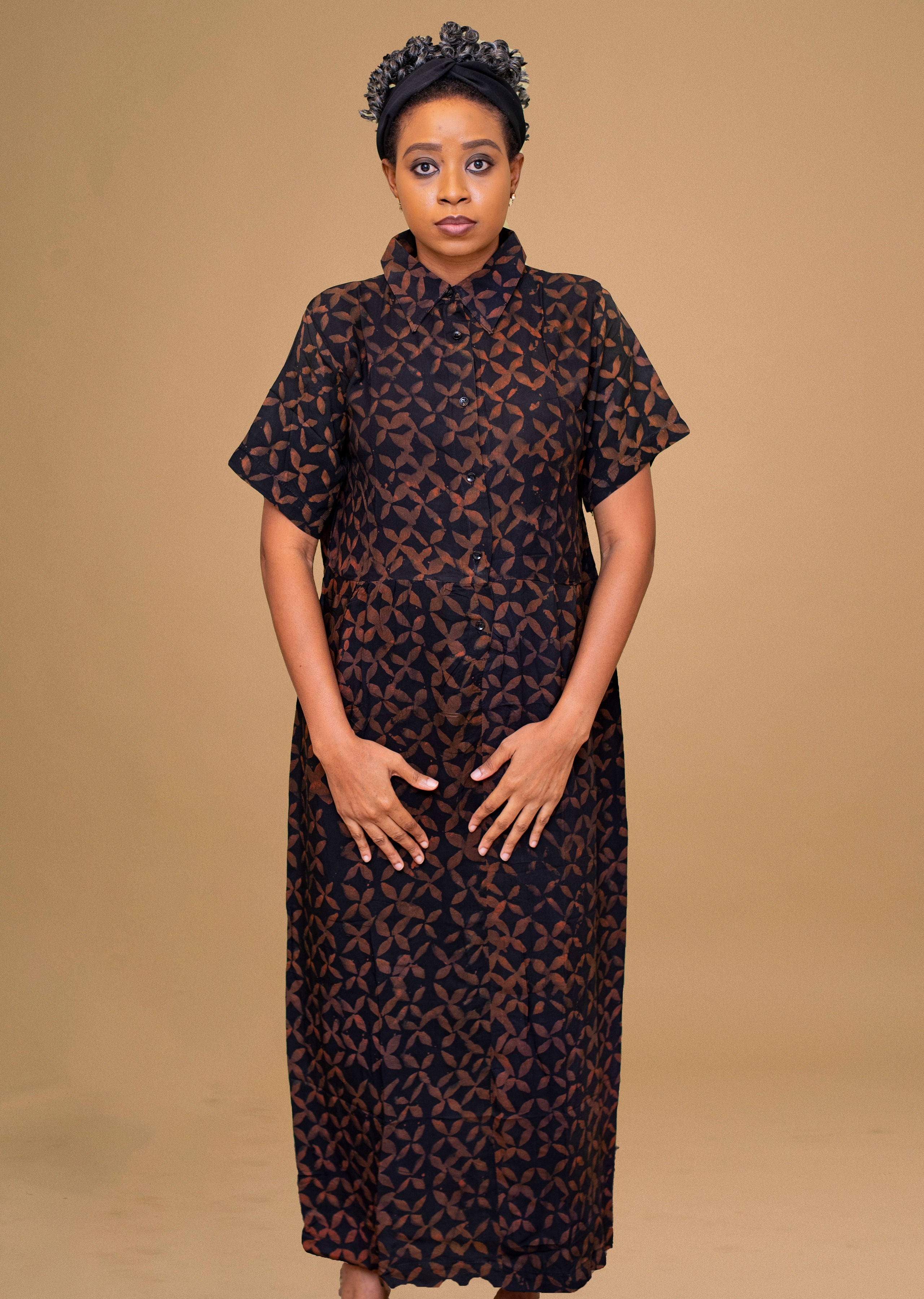 UGONNA AFRICAN PRINT DRESS KENOA MAISON UGONNA AFRICAN PRINT DRESS KENOA MAISON