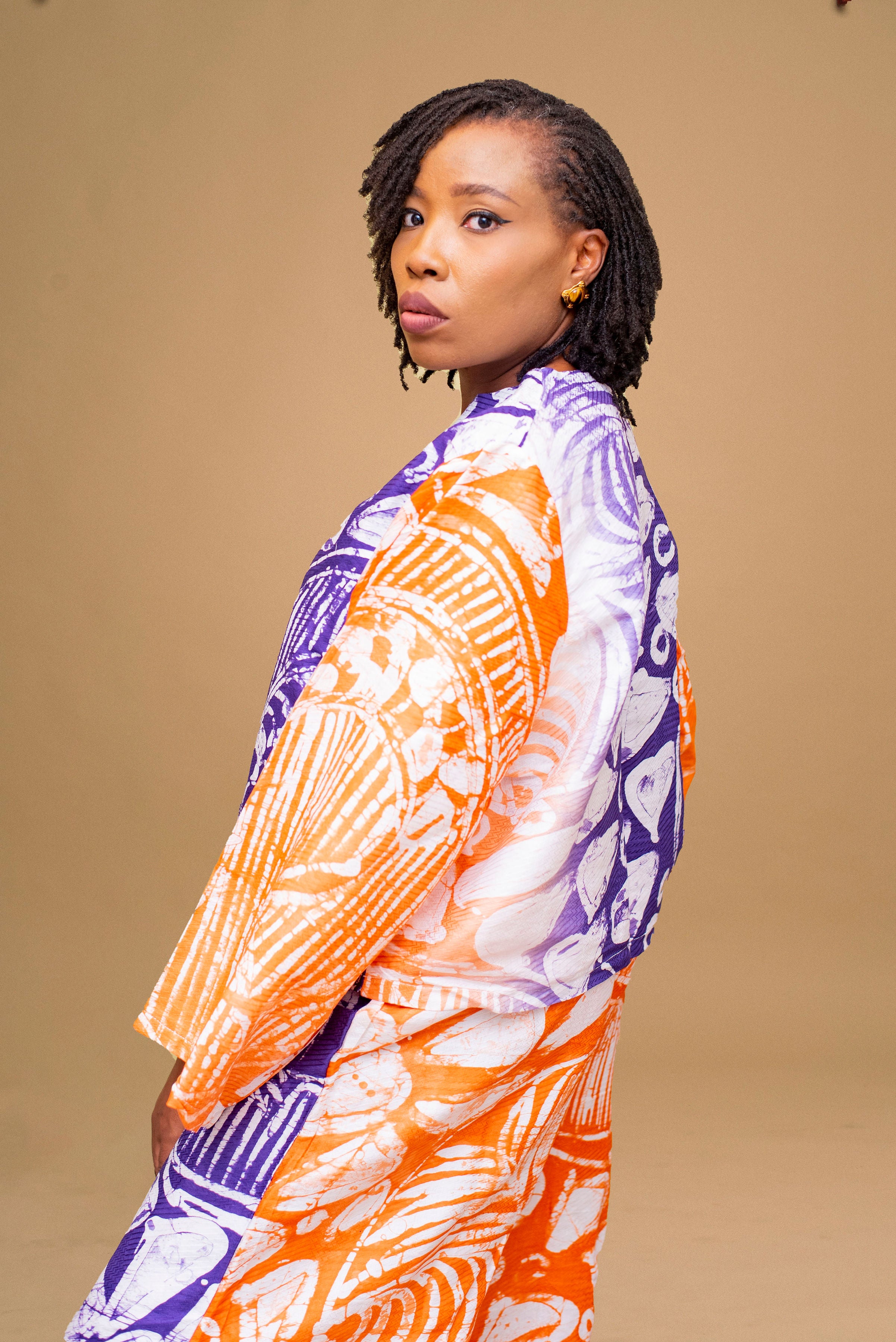 ZINA AFRICAN PRINT 2 PIECE PANT SET