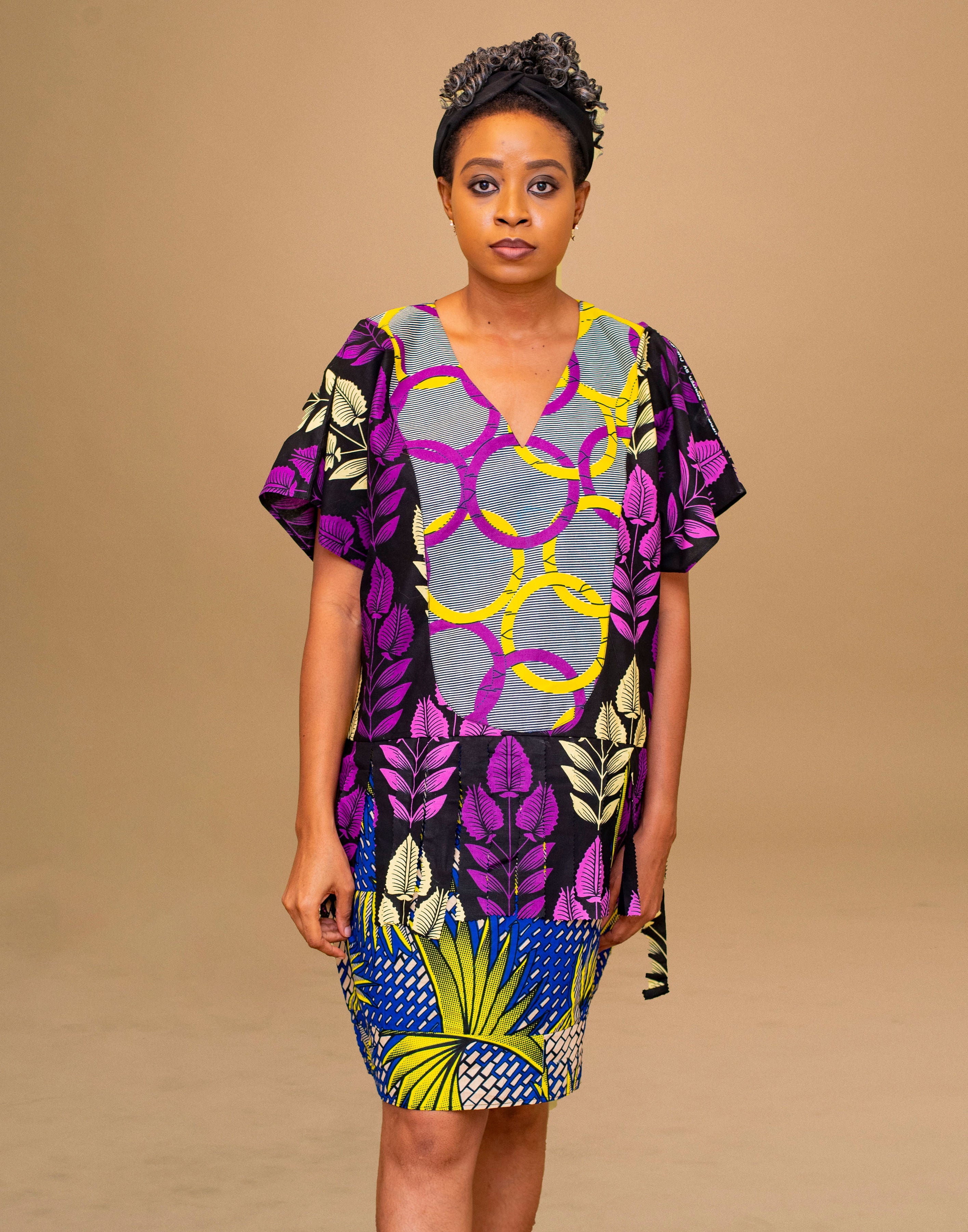 ADAUGO AFRICAN PRINT DRESS