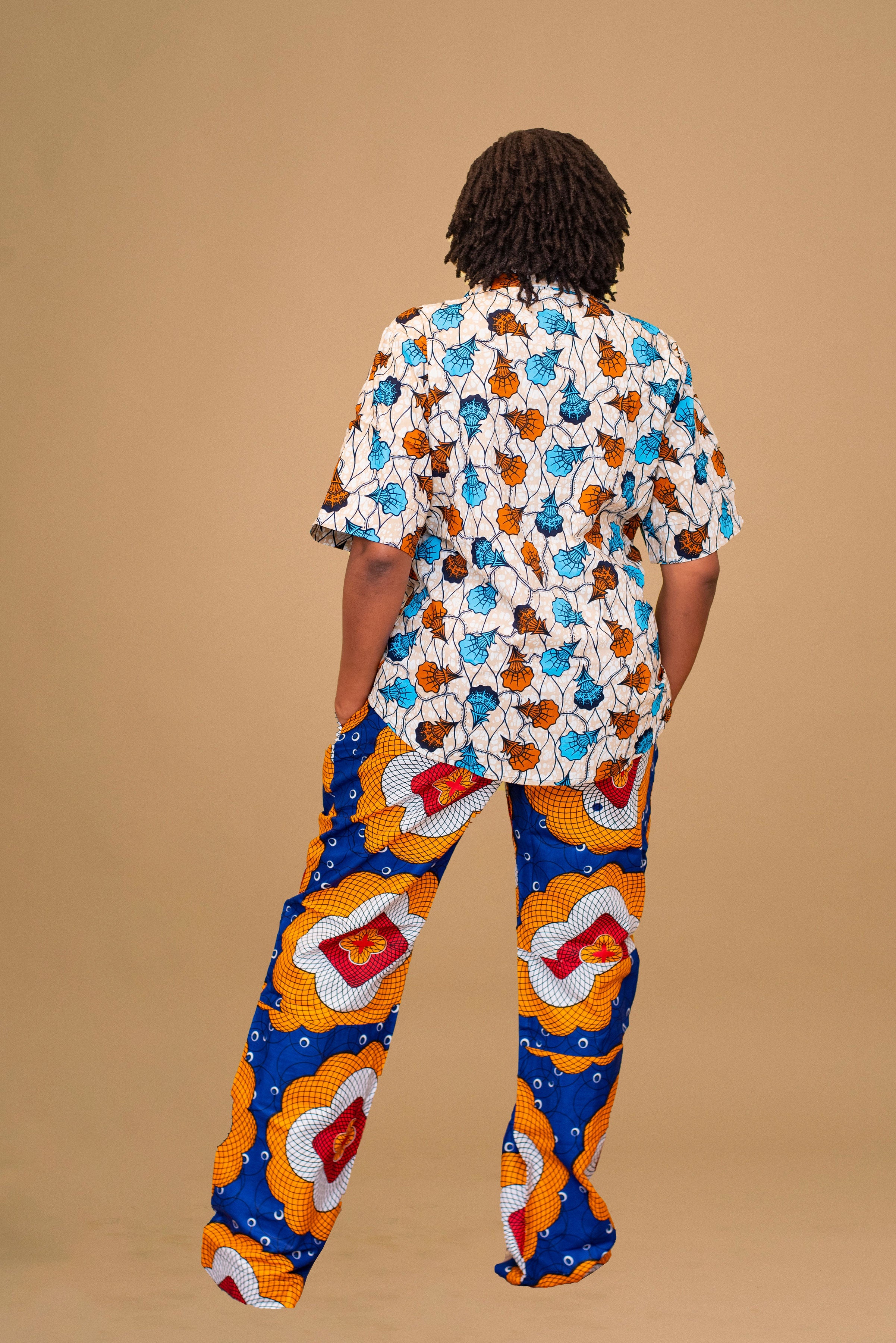 SOMTO AFRICAN PRINT 2 PIECE PANT SET