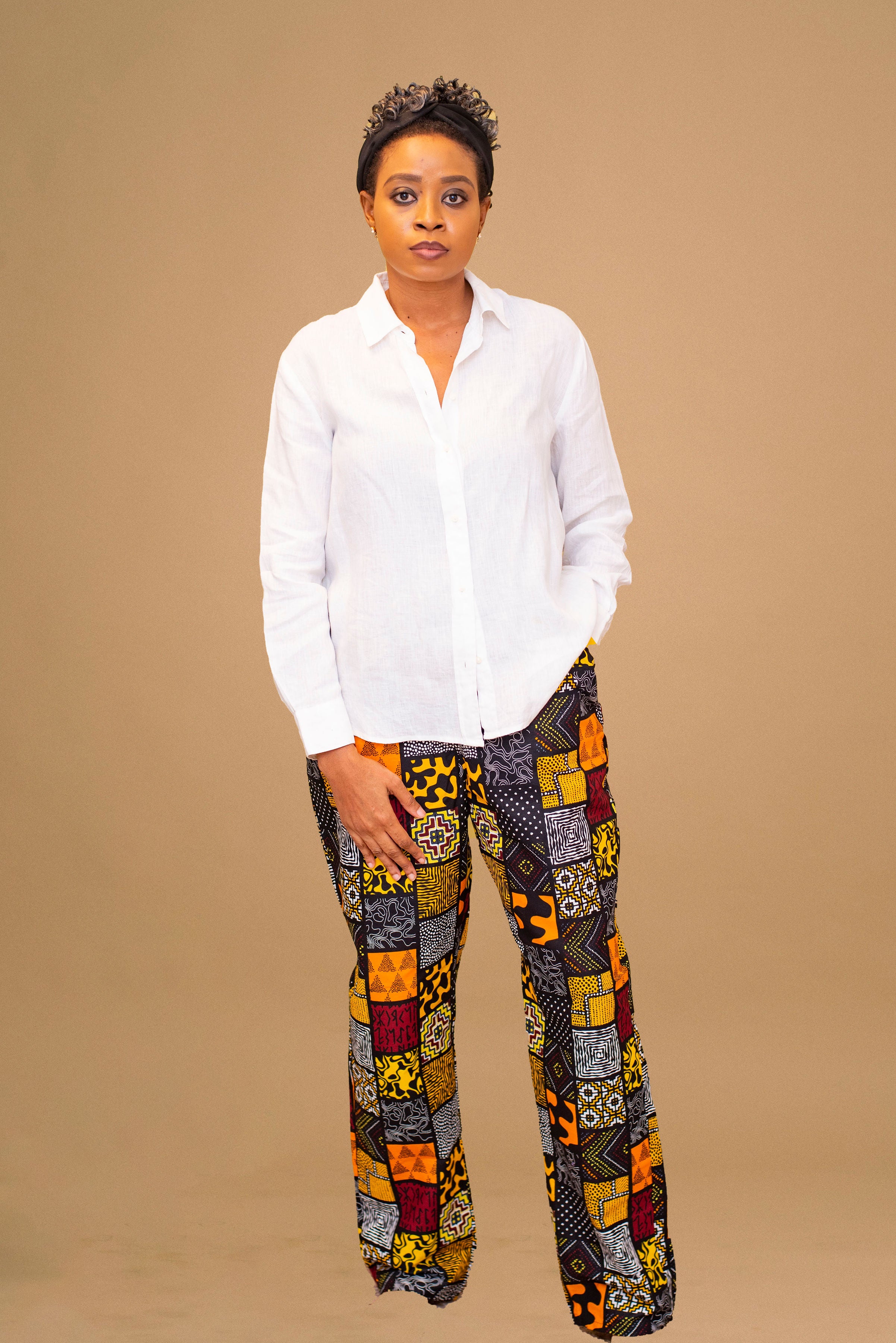 IHUNNA AFRICAN PRINT PANT