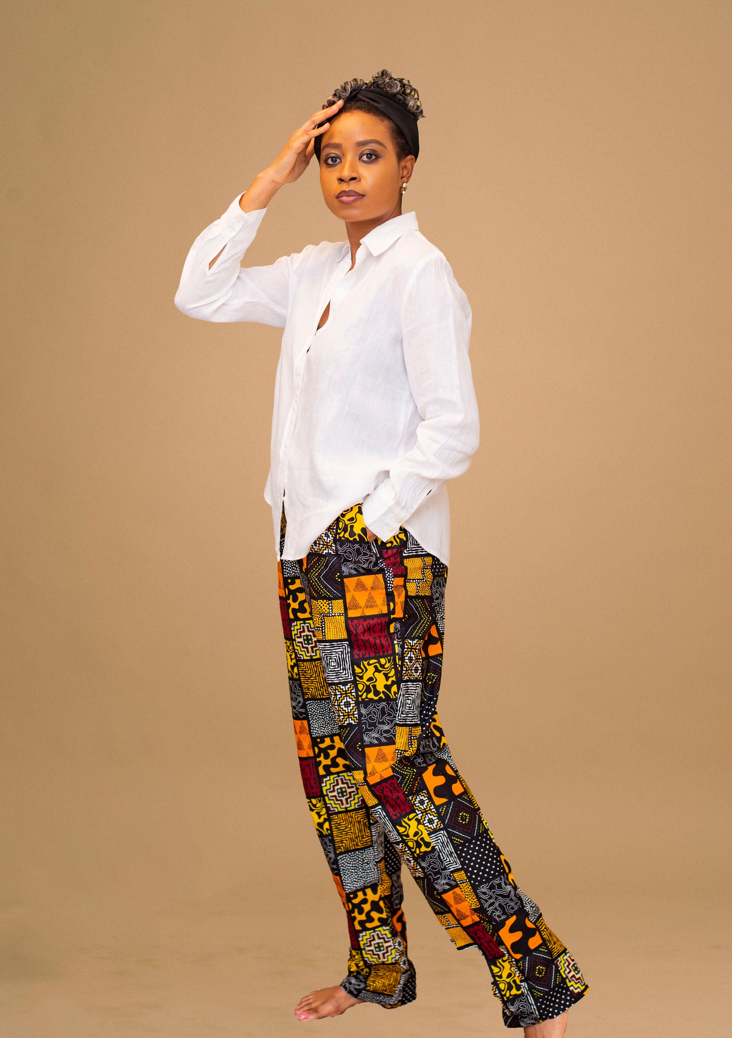 IHUNNA AFRICAN PRINT PANT