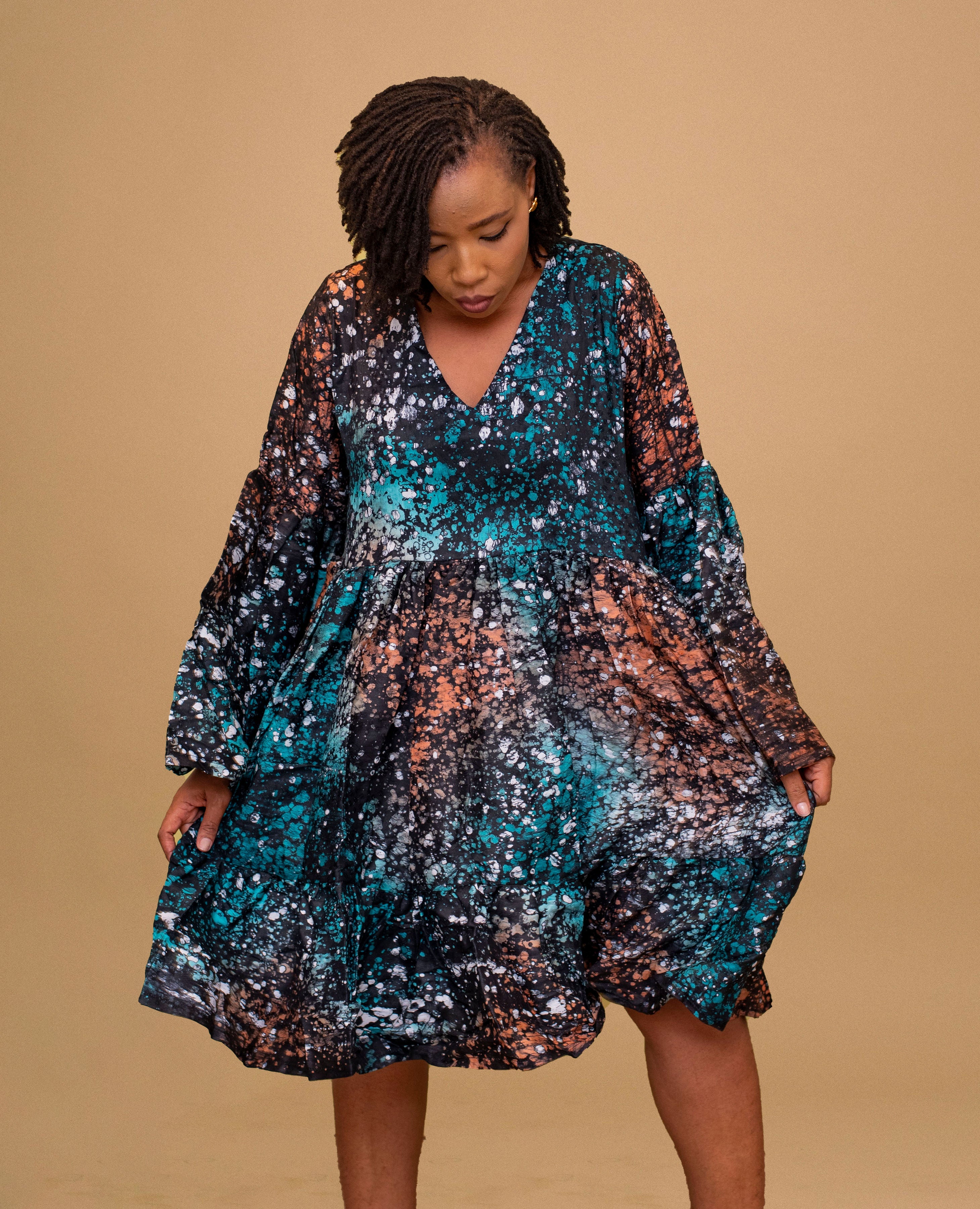 KOSI AFRICAN PRINT DRESS