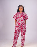 ADANNA AFRICAN PRINT 2 PIECE PANT SET