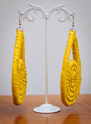 NGOZI RAFFIA EAR RINGS
