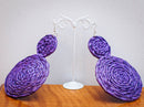 KANMARA RAFFIA EAR RINGS