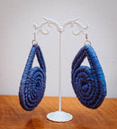 NGOZI RAFFIA EAR RINGS