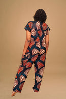 KASIE AFRICAN PRINT JUMPSUIT