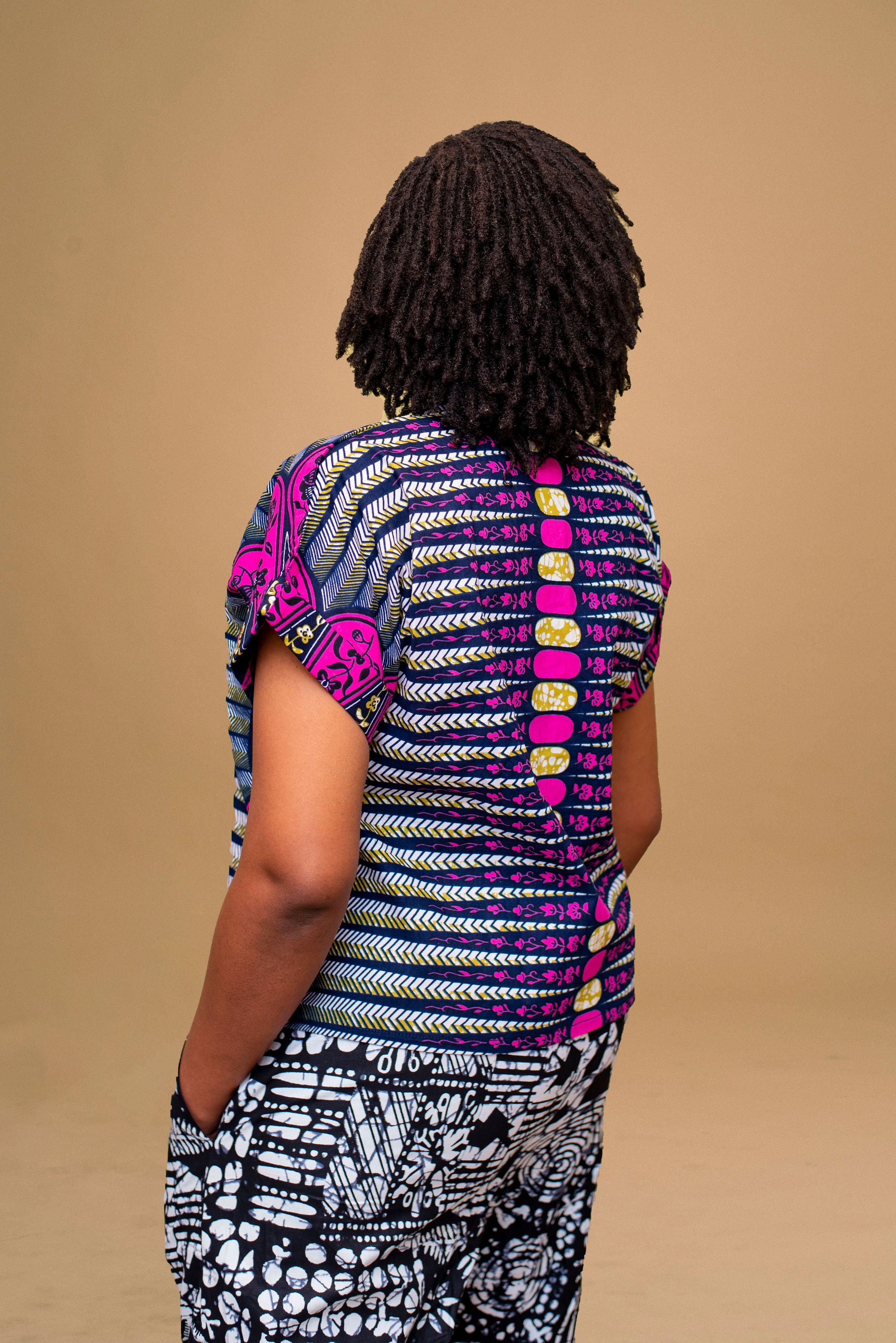 ZIMU AFRICAN PRINT 2 PIECE PANT SET