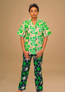 SOCHI AFRICAN PRINT 2 PIECE PANT SET