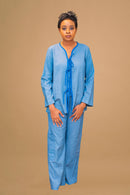 OLACHI LINEN 2 PIECE PANT SET