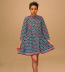 ZIORA AFRICAN PRINT DRESS