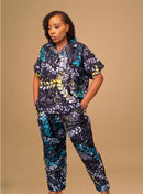 NNEKA AFRICAN PRINT 2 PIECE PANT SET